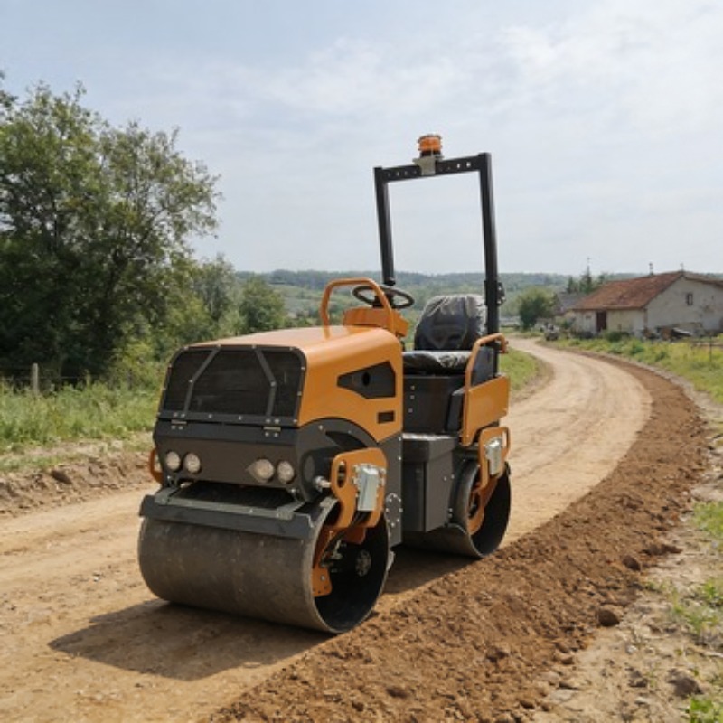 Heavy Equipment And Machinery - 콤팩터 로드롤러 진동식 중장비 토양 아스팔트