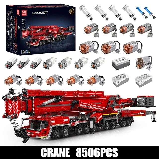 Heavy Equipment Games - 몰드 킹 17007 8506피스 모바일 중장비