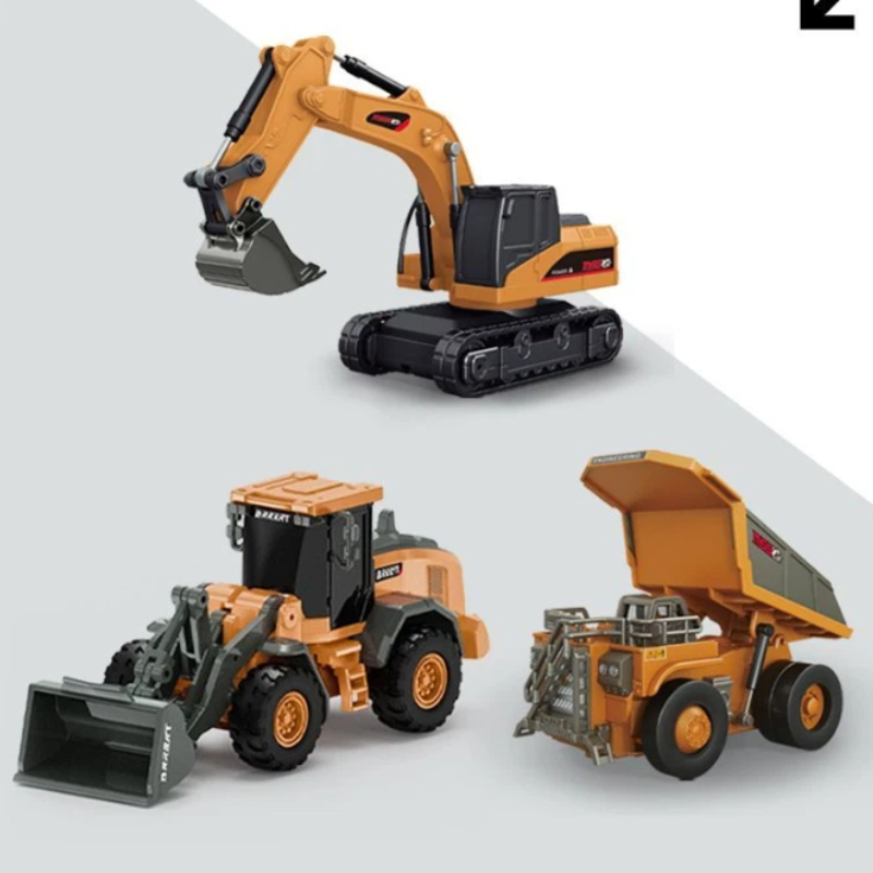 1:64 굴삭기 소형 지게차 원격 제어 덤프트럭 미니  - Heavy Equipment Games 리뷰 및 가격