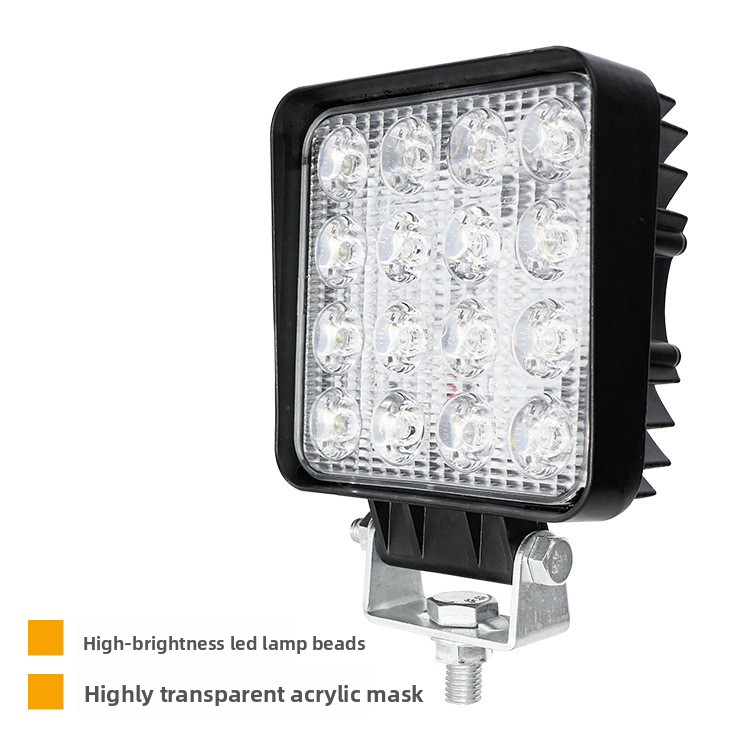 48W 16LED 4인치 12V 24V LED 작업등  - Heavy Equipment Forklift 리뷰 및 가격