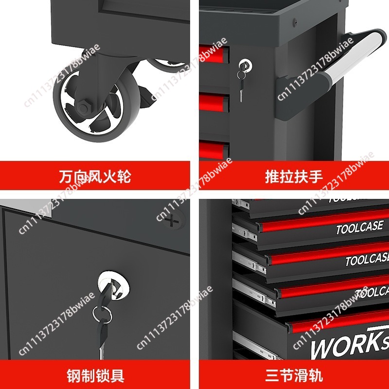 헤비듀티 자동차 수리 공구 카트는 이동식 공구 캐비닛  - Heavy Equipment Workshop 리뷰 및 가격