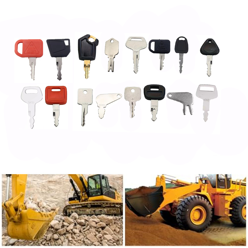 16개입 중장비 키 세트 (CAT, John Deere - Heavy Equipment Keys Master Set 리뷰 및 가격