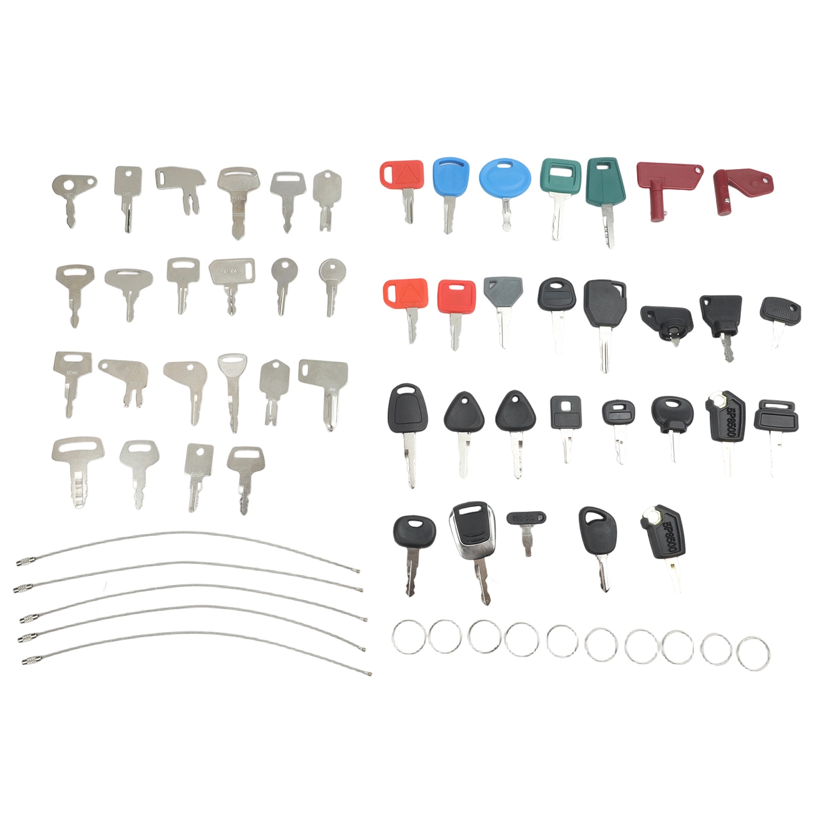 50개 중장비 키 마스터 세트, 캐터필러 굴착기-로더- - Heavy Equipment Keys Master Set 리뷰 및 가격